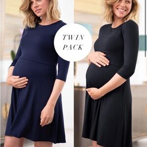 Seraphine maternity and nursing dress